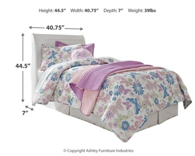 Anarasia Twin Sleigh Headboard