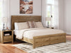 Zanbrook King Panel Bed