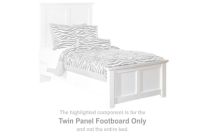 Bostwick Shoals Twin Panel Footboard