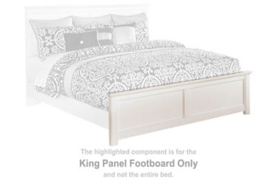 Bostwick Shoals King Panel Footboard