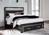Kaydell Queen Upholstered Panel Storage Platform Bed