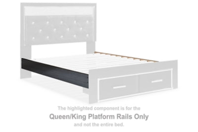 Kaydell Queen/King Platform Rails