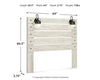 Cambeck Queen Panel Headboard