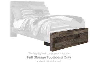 Derekson Full Storage Footboard