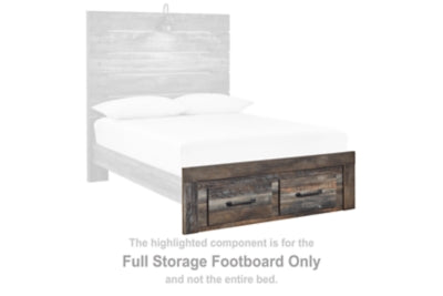 Drystan Full Storage Footboard