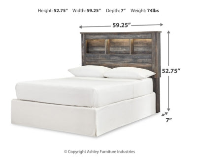 Drystan Full Bookcase Headboard