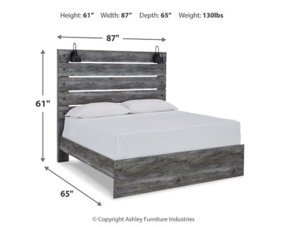 Baystorm Queen Panel Bed