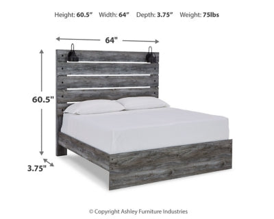 Baystorm Queen Panel Headboard