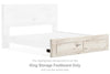 Lawroy King Storage Footboard