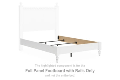 Mollviney Full Panel Footboard with Rails