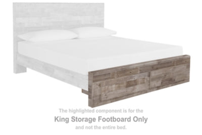 Effie King Storage Footboard