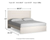 Stelsie King Panel Bed