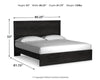 Belachime King Panel Bed