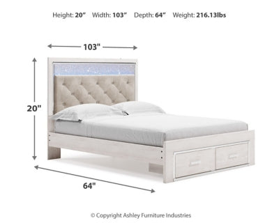 Altyra Queen Upholstered Storage Bed