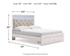 Altyra Queen Upholstered Storage Bed