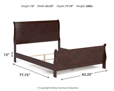 Alisdair Queen Sleigh Rails