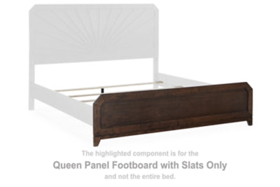 Tandisport Queen Panel Footboard with Slats