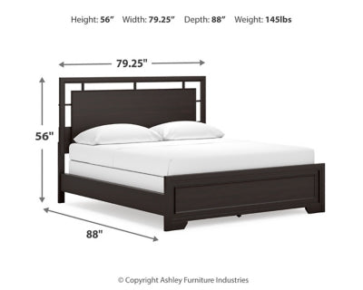 Covetown California King Panel Bed