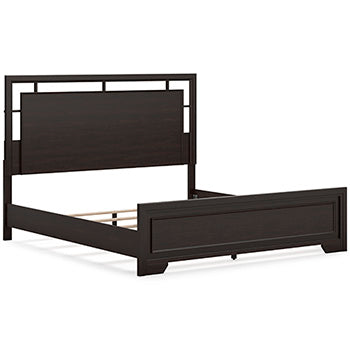 Covetown King/California King Panel Headboard/Footboard and Slats