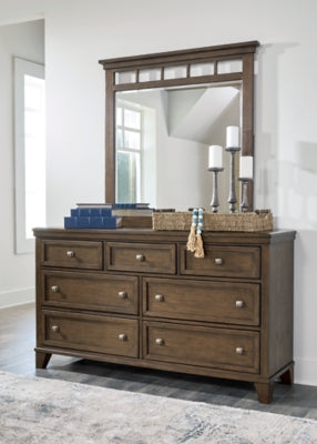 Shawbeck Dresser and Mirror
