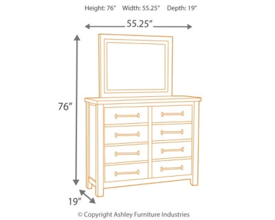 Starmore Dresser and Mirror