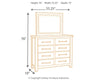 Starmore Dresser and Mirror