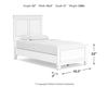 Fortman Twin Panel Footboard