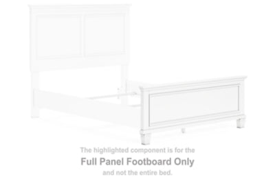 Fortman Full Panel Footboard
