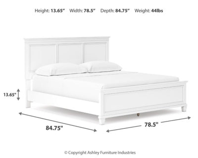Fortman California King Panel Rails