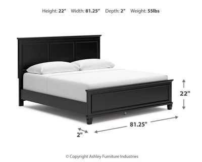 Lanolee King/California King Panel Footboard