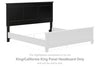 Lanolee King/California King Panel Headboard