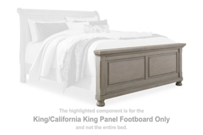 Lettner King/California King Panel Footboard