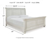 Robbinsdale King Sleigh Bed