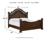 Lavinton King Poster Bed
