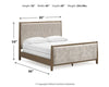 Roanhowe California King Upholstered Bed