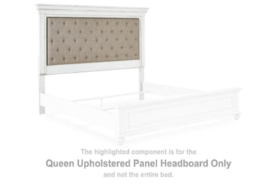 Kanwyn Queen Upholstered Panel Headboard