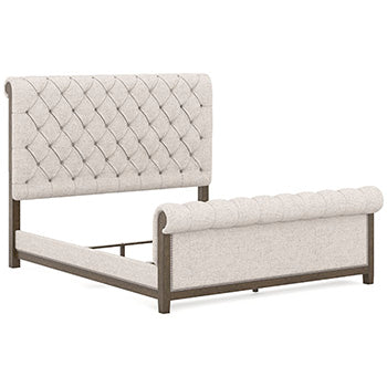 Hillcott California King Upholstered Rails