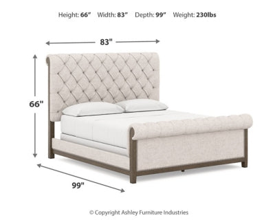 Hillcott California King Upholstered Bed