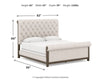 Hillcott King Upholstered Bed