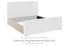 Dakmore California King Upholstered Rails