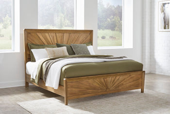 Takston King/California King Panel Headboard/Footboard and Slats