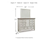 Havalance Dresser and Mirror