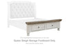 Havalance Queen Sleigh Storage Footboard