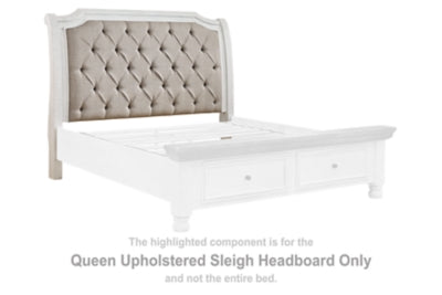 Havalance Queen Upholstered Sleigh Headboard
