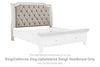Havalance King/California King Upholstered Sleigh Headboard