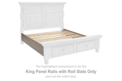 Harrastone King Panel Rails with Roll Slats