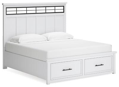 Ashbryn King Panel Storage Bed