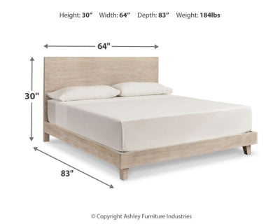 Michelia King Panel Bed