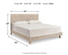 Michelia King Panel Bed