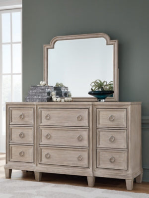 Jorlaina Dresser and Mirror